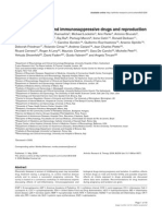 Anti - Inflammatory and Immunosuppressive Drugs and Reproduction