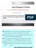 Decoupled Dispatch Model and Market