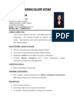 Cv. Curriculum Vitae