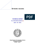 Network Hacking Project Report MCA-402