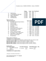 Mi Situación Académica