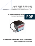 Anexo CY688 Series Oxygen Analyzer Instruction Manual