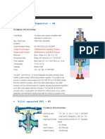 Design Input - Pressure Reducing Valve