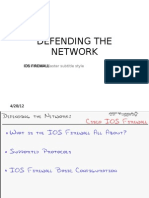 Defending The Network - Firewall