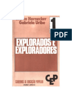 Cadernos de Formação Popular 1 - Explorados e Exploradores