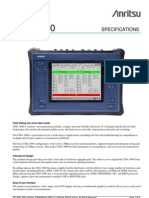 Anritsu CMA3000 Field Tester Data Sheet