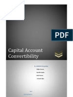 Capital Account Convertibility: By, Mithilesh Borgaonkar