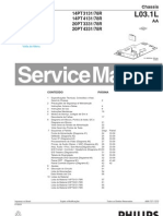 TV Philips14pt3131 14pt4131 Chassis L03.1L Aa