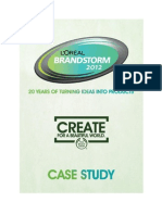 L'Oreal Brand Storm 2012 Pre-Case and Case Study - The Body Shop