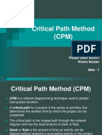 Critical Path Method