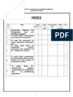 Refrigeration Air Conditioning Lab Manual