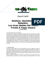 Cahill, David - Los Incas Nobles de Cuzco Frente A Tupac Amaru