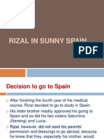 Chapter 6 Rizal in Sunny Spain