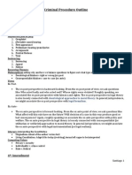 Final Criminal Procedure Outline