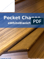 A White Blank Page - Pocket Change