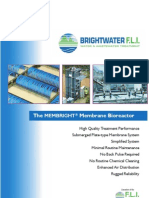 The MEMBRIGHTÂ® Membrane Bioreactor