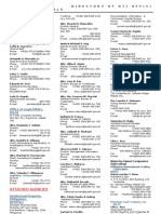 DTI Directory As of 01 Sept 2011