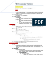 Civil Procedure Outline