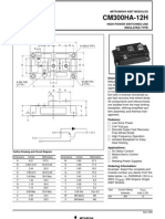 CM300HA-12H: Mitsubishi Igbt Modules