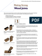 Making Strong Wood Joints