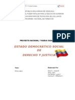 Proyecto Nacional y Nueva Ciudadania