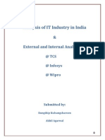 SM IT Industryanalysis - Report - Rungthip and Akhil