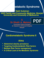 Cardiometabolic Syndrome: & DR Dhafir A. Mahmood