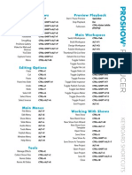 ProShowProducer KeyboardShortcuts 5