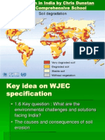 Soil Erosion in India