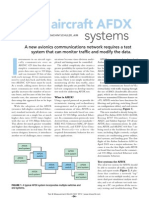 Testing Aircraft AFDX Systems