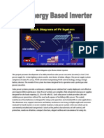 Block Diagram of A Photo Voltaic System