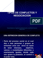 Tipos de Conflictos