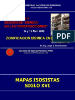 Zonificacion Sismica en Suelos