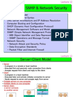 DNS, DHCP, SNMP & Network Security