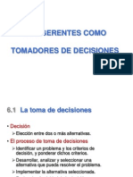 Capitulo 6 Toma de Decisiones