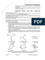 01F Symmetrical Components