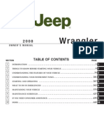 2008 Wrangler OM