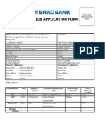 MTO Application Form