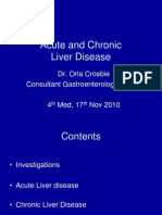 Acute and Chronic Liver Disease - Orla Crosbie