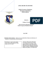 RF Dosimetry Radiation Handbook (7/09)