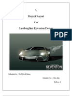 Lamborghini Project Report On Design