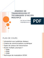 Ingénierie de Transmission Et Techniques D'accès Multiple