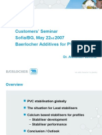 Baerlocher PVC Profiles 2007 Sofia