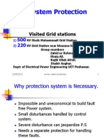 Power System Protection Basics..a Visit To Sheik Muhammadi Grid Peshawar.