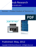 Renub Research: Yammer - Product Analysis of Yammer Inc