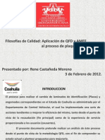 QFD Proceso de Plaqueo