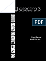 Clavia Nord Electro 3 Manual