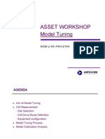 Model Tuning Process On Aircom Asset