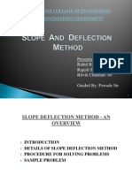 Slope ND Deflection