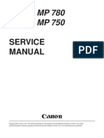 Canon MP750-780 Service Manual